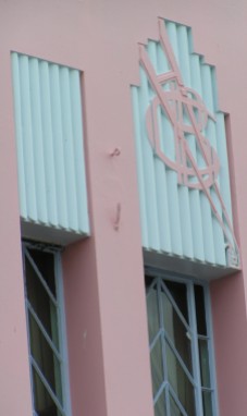 Pastel pink and baby blue in Napier