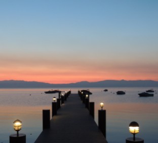 Pastels at sunrise over Tahoe