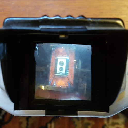 Looking through the viewfinder today